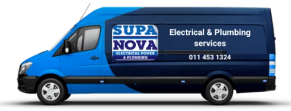 Supa Nova Electrical Power & Plumbing service van